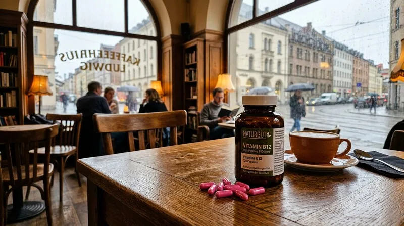 Frau nachts am Kühlschrank — Schlafmangel Ghrelin Leptin und Gewichtszunahme